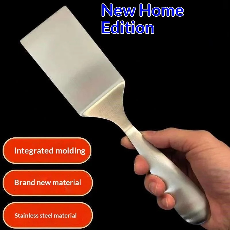 Okonomiyaki Spatula - レストラン用小型パン用スパチュラ ステンレス製フラットスパチュラ ステーキスパチュラ パンケーキスパチュラ ティラミススパチュラ 鉄板焼きスパチュラ