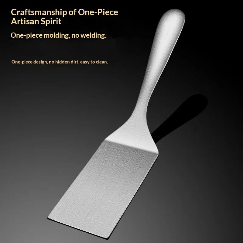 レストラン用小型パン用スパチュラ ステンレス製フラットスパチ - Okonomiyaki Spatula のレビューと価格