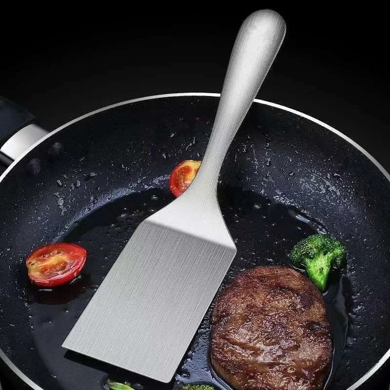 レストラン用小型パン用スパチュラ ステンレス製フラットスパチ - Okonomiyaki Spatula のレビューと価格