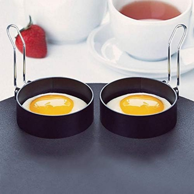 エッグリング型 ステンレススチール ノンスティックパン 耐熱 - Egg Waffle Pan のレビューと価格
