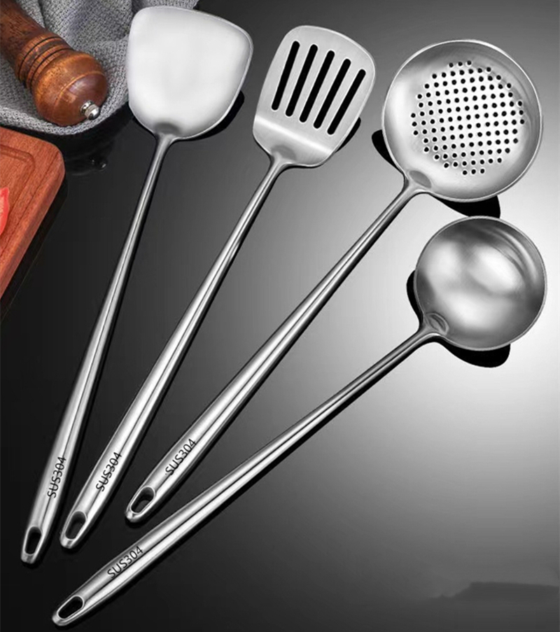 厚みのある304ステンレス製耐熱スパチュラセット、調理用スパ - Okonomiyaki Spatula のレビューと価格