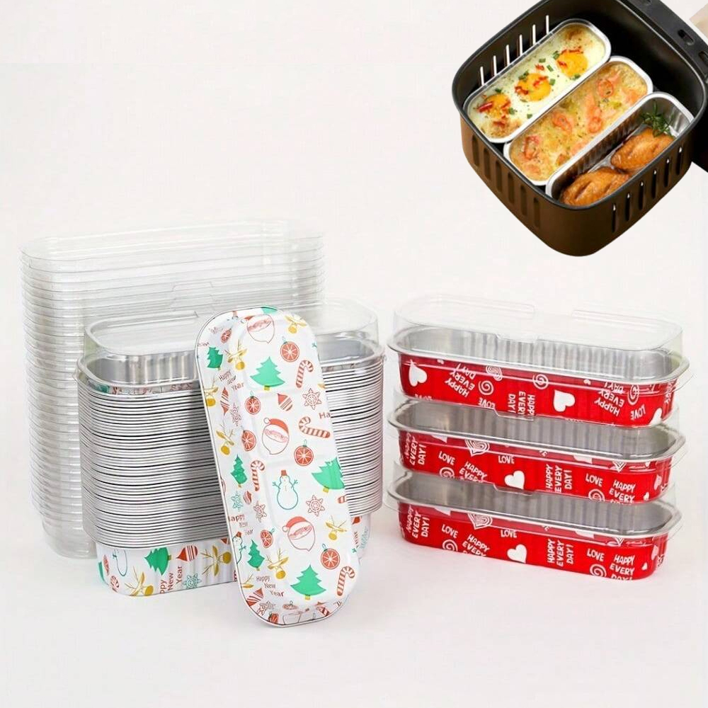 長方形使い捨てベーキングパンマフィンジャーブラウニーディッシ - Egg Waffle Pan のレビューと価格