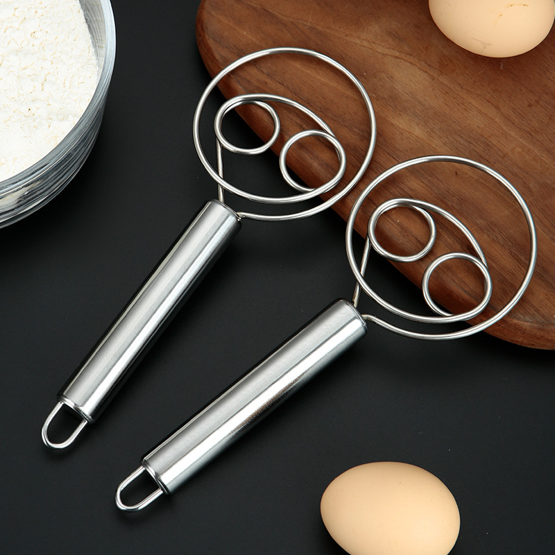 デンマーク生地泡立て器オランダスタイルステンレス鋼パン生地ハ - Danish Pancake Pan のレビューと価格