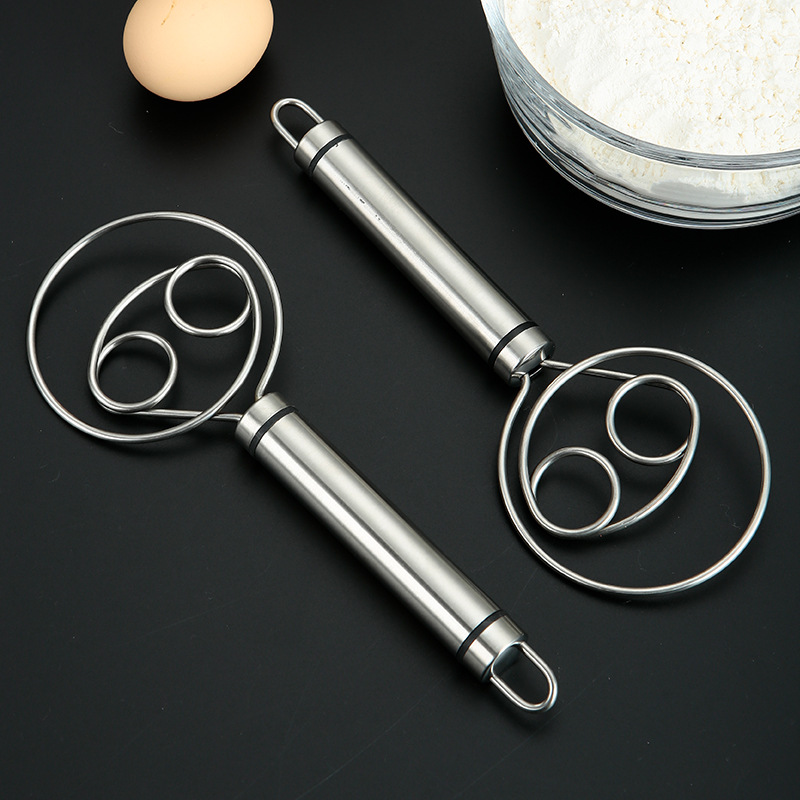 デンマーク生地泡立て器オランダスタイルステンレス鋼パン生地ハ - Danish Pancake Pan のレビューと価格